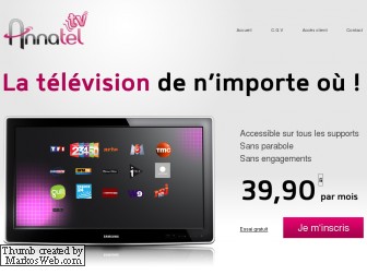 application annatel tv