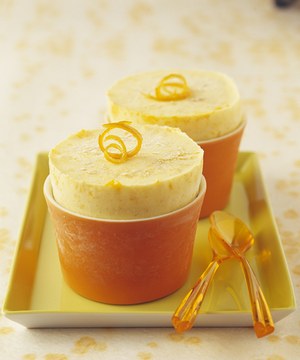 Dessert : Soufflé glacé à l'ananas