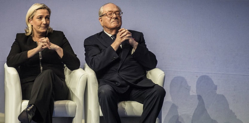 Marine Le Pen légitime la torture. Le père et la fille une histoire qui fait son chemin.