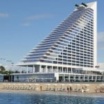 Hotel Bat-Yam avec commerces, en cours de construction fini en 2015