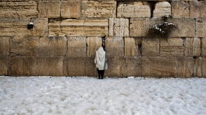 Neige à Jérusalem