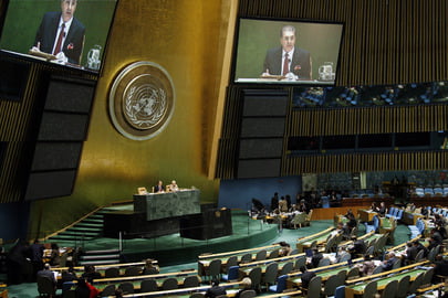 Réunion extraordinaire de l’Assemblée générale des Nations unies sur la lutte contre l’antisémitisme.