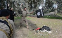 Femme syrienne lapidée EI-lapidation