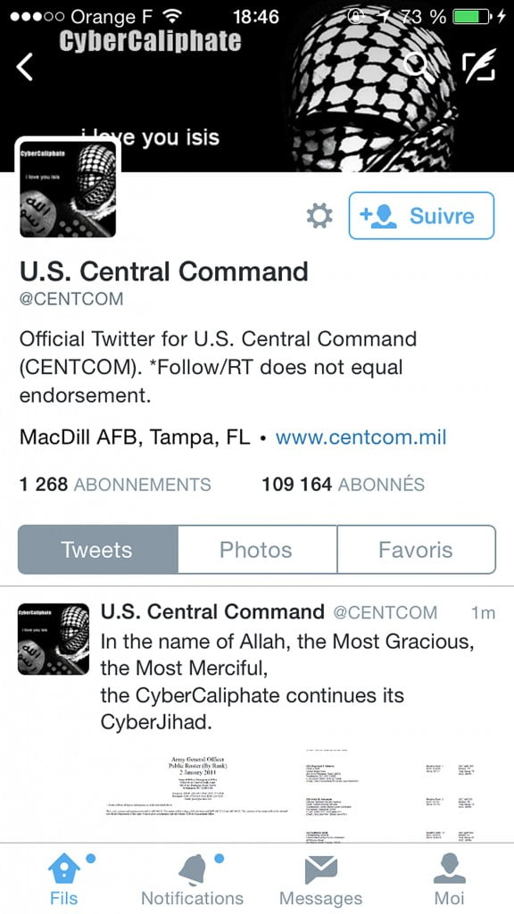 La guerre EI passe par twitter