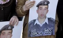 Soldat jordanien brulé vif par EI