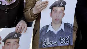 Soldat jordanien brulé vif par EI