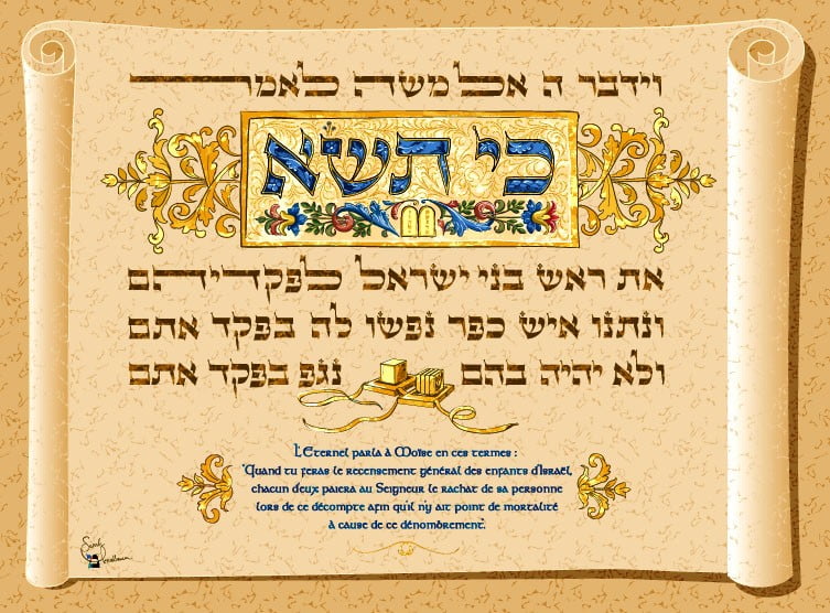 KI-TISSA paracha de la semaine