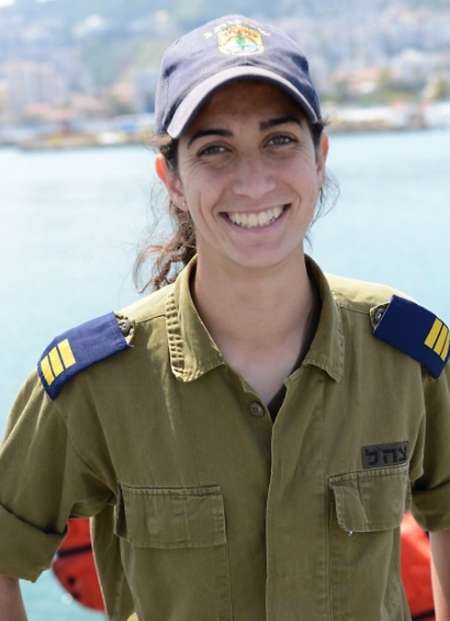 Or Cohen première femme commandant à la navy israélienne