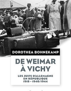 Livre juif, bohnkamp Dorothea de Weimar à Vichy