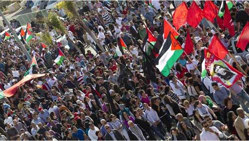 Les arabes israéliens contre la judaisation de Jaffa