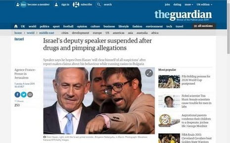 L’affaire Hazan fait aussi des vagues à l’étranger; Likoud, Knesset