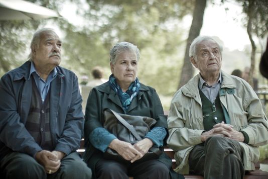 Film de Tal Granit,Fin de partie film juif et israélien l'histoire se passe à Jérusalem dans une maison de retraite