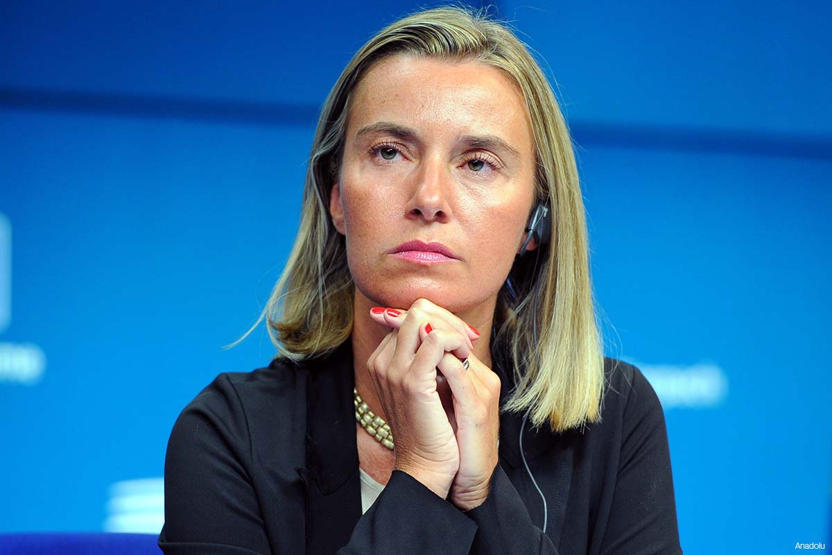 Israël a déclaré qu'il était pour le processus de paix à Federica Mogherini