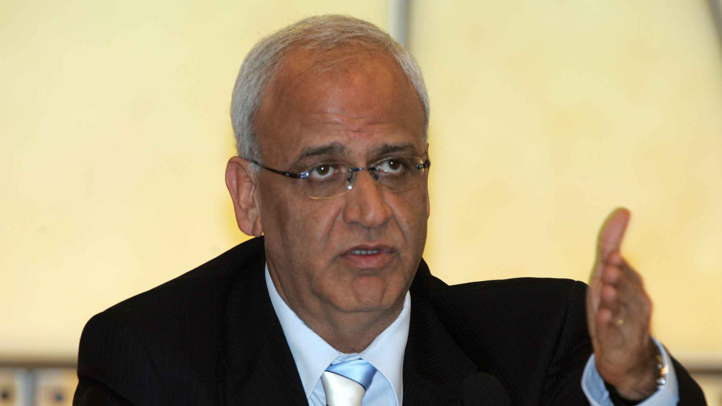ne plus reconnaitre israèl si la paix est dans l'impasse selon saeb erekat