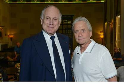Ronald Lauder fait l’éloge de Michaël Douglas pour sa lutte contre l’antisémitisme à Jérusalem
