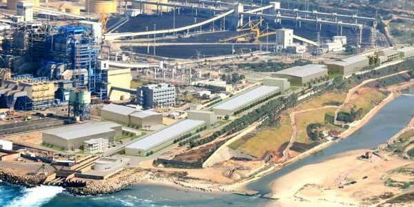 usine de dessalement à Hadera en Israël