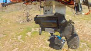 Drone armé d'un revolver aux USA