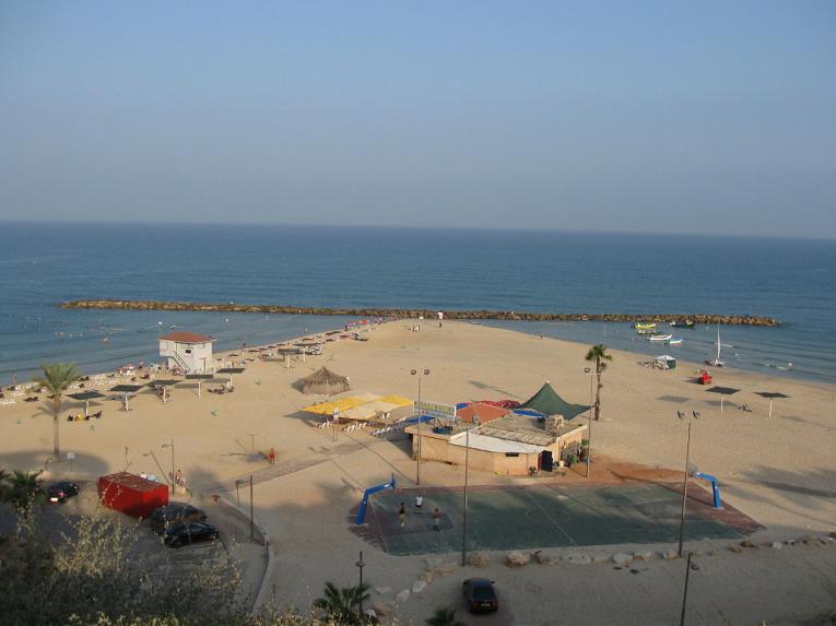 Plages de Natanya les plus propres d'Israël pavillon bleu