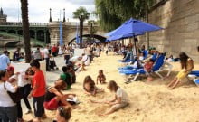 Tel-Aviv à Paris , les plages de tel aviv à Paris