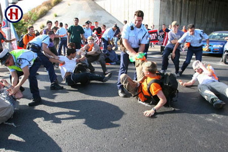 Goush Katif la paix ne peut venir en bradant la terre d'israel