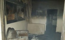 incendie criminel à Douma un bébé mort une famille brulée