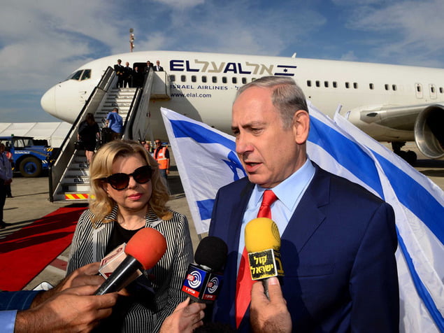 Benjamin Netanyahu en route pour la 70ème assemblée générale de l’ONU