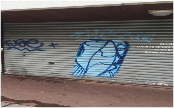tag antisémite dans le 20 eme arrondissement