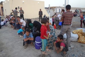 réfugiés-syriens aidés par des Juifs israéliens
