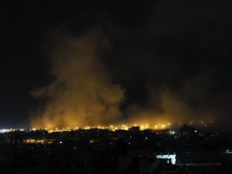 En réponse au tir de roquette, Tsahal bombarde la bande de Gaza