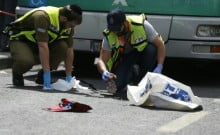 jerusalem attaque au couteau sur un juif religieux par un palestinien de 15 ans