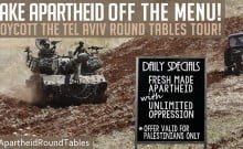 Israël : Le boycott arrive dans votre assiette, BDS appellent les chefs à ne pas cuisiner