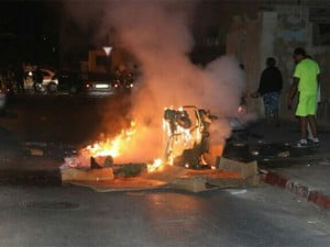 Une manifestation illégale d’arabes israéliens à Jaffa dégénère : 6 personnes arrêtées et 6 policiers blessés