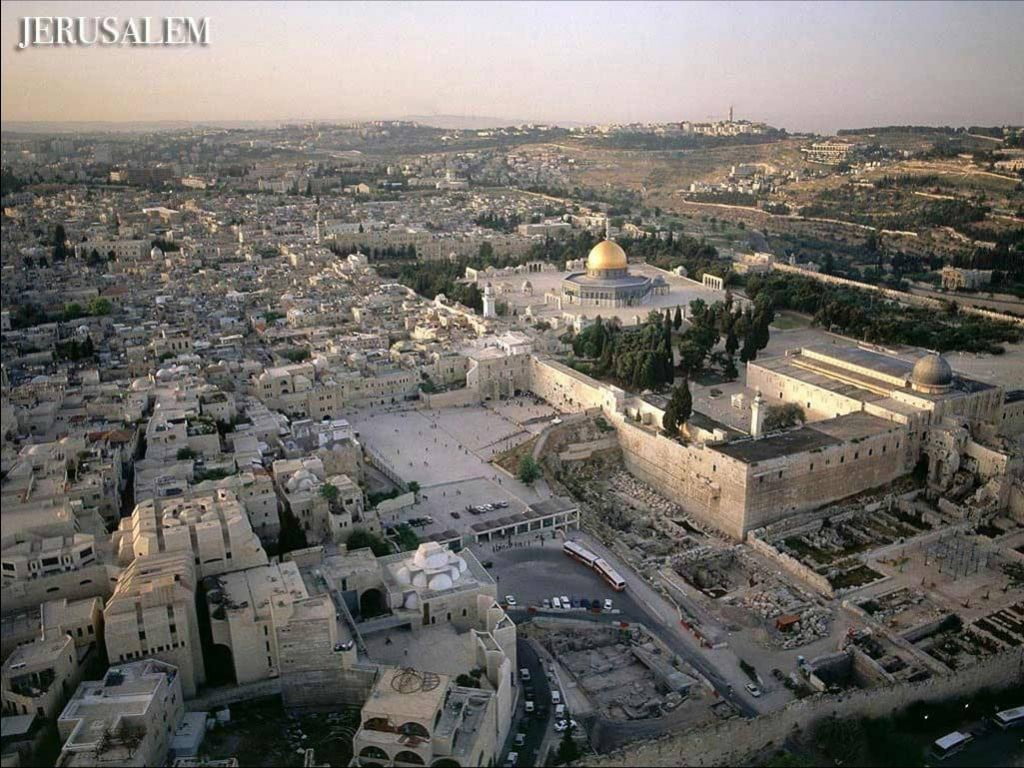Jérusalem capitale du peuple juif. 