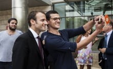 .l'expérience israélienne avec le ministre Marc Macron