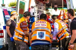 Les bénévoles de Hatzalah 