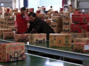 Folle journée de shopping en Israël lors du jour des célibataires chinois 