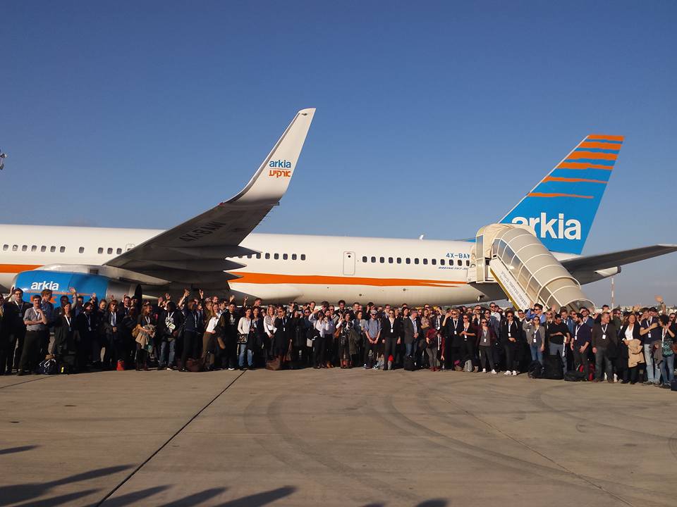 180 jeunes allemands arrivent en Israël