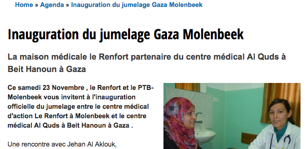 Molenbeek et Gaza même combat