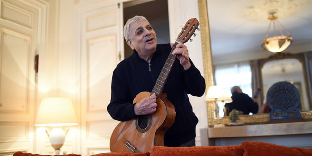 Le livre d'Enrico Macias l'envers du ciel bleu