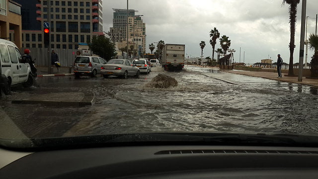 le mauvais temps est de retour en israel