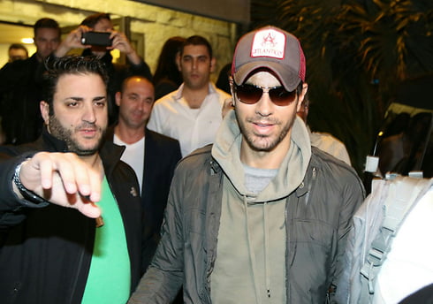 Enrique Iglesias en concert ce soir à Tel-Aviv