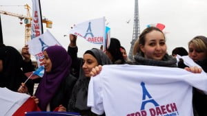 Stop DAESH manifestation Trocadéro