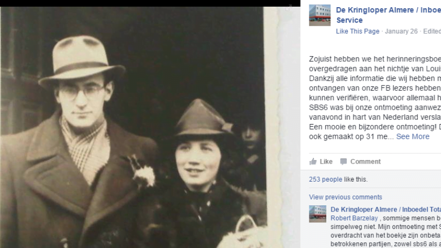 Un album de mariage de 1942 d'un couple juif ayant péri à Auschwitz restitué à sa famille