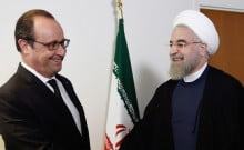 Rohani à Paris et Hollande