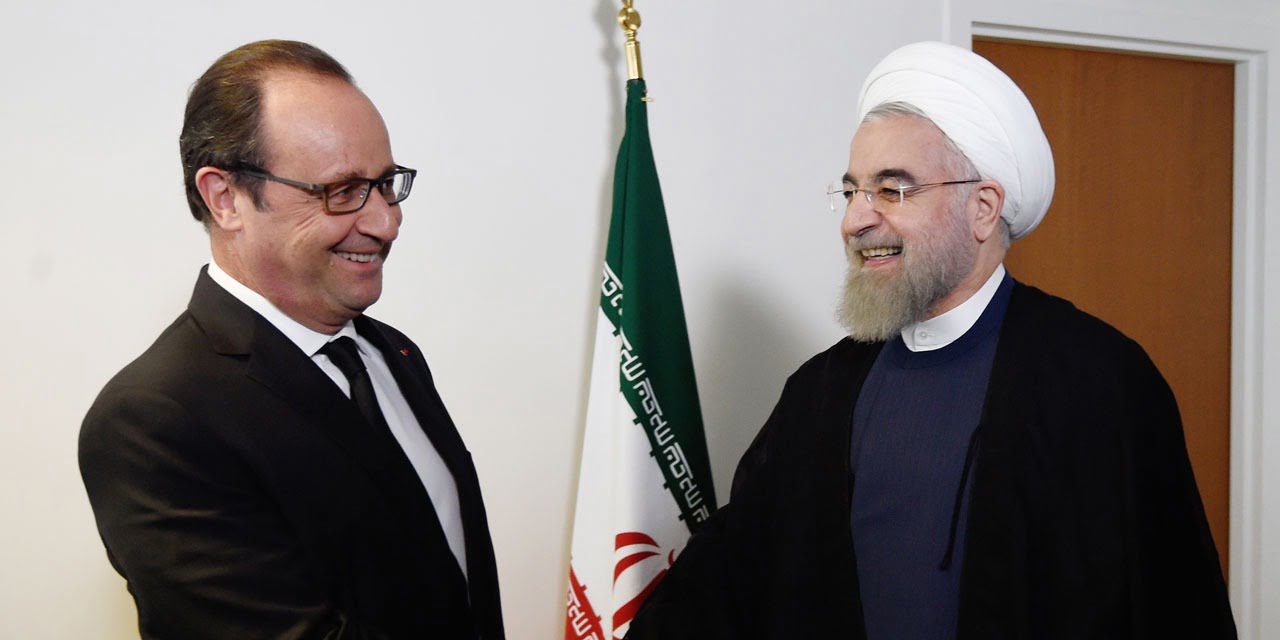 Rohani à Paris et Hollande