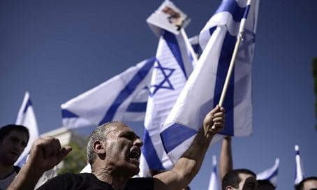 Une marche de soutien à Israël en Pologne