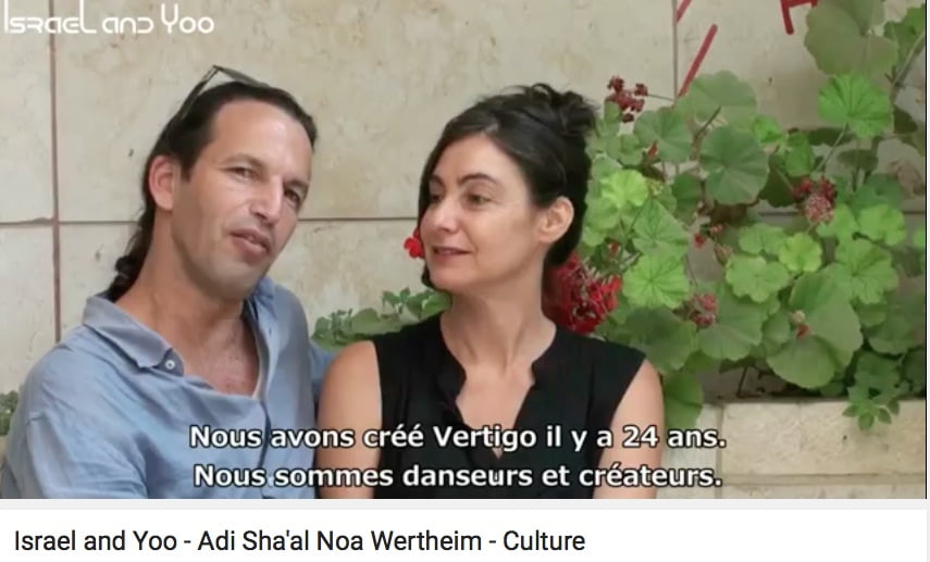 Adi et Noa partenaires dans la vie et dans la danse en Israël
