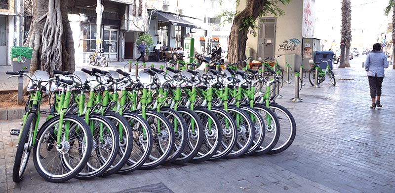 Le Vélib’ arrive à Ramat Gan