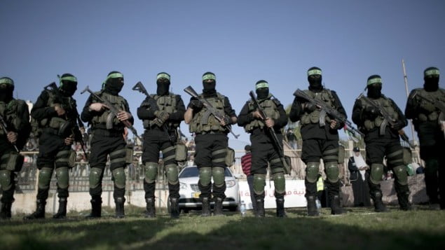Le Hamas a entrepris un grand exercice militaire à Gaza