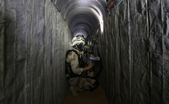 Trois tunnels s'effondrent à Gaza
